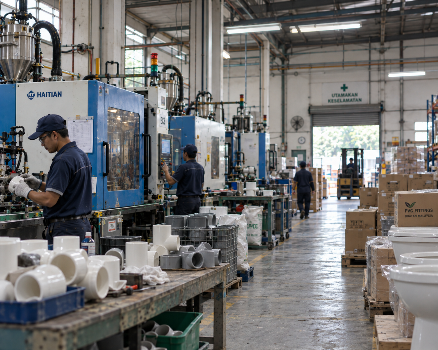 Wiraplas factory — Plastic Hardware Manufacturer Malaysia